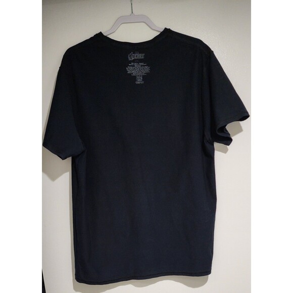 Marvel Avengers Black Panther Mens Graphic Short Sleeve T-Shirt Black Grey 2XL - Picture 4 of 5